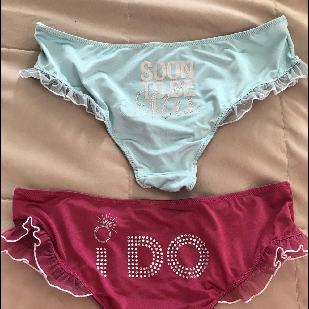 Victoria’s Secret bridal undies